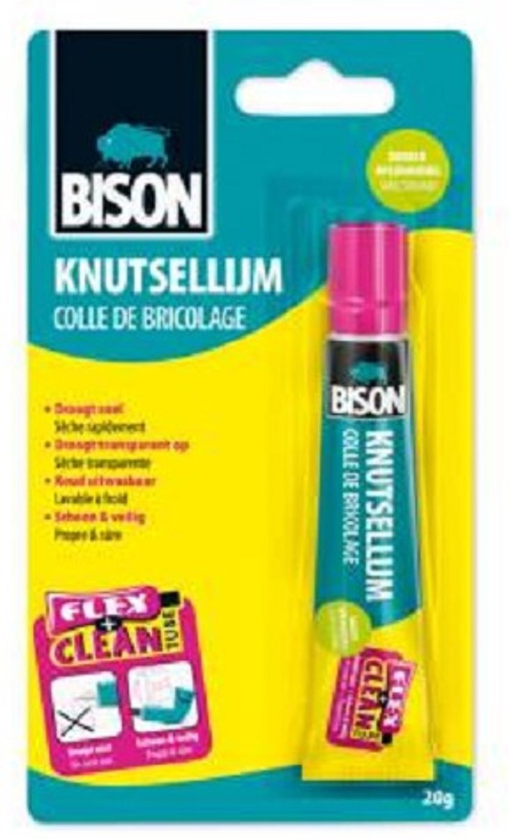 Bison Knutsellijm 20g oplosmiddelvrij