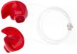 Docsplugs Pro Bouchons d'oreilles Rouge 2XS