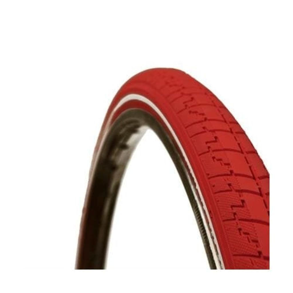 Dutch Perfect No Puncture Buitenband Fiets 40 635 28 x 1 12 inch Rood