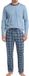 Ammann Heren pyjama Mix & Match copen blue 3XL