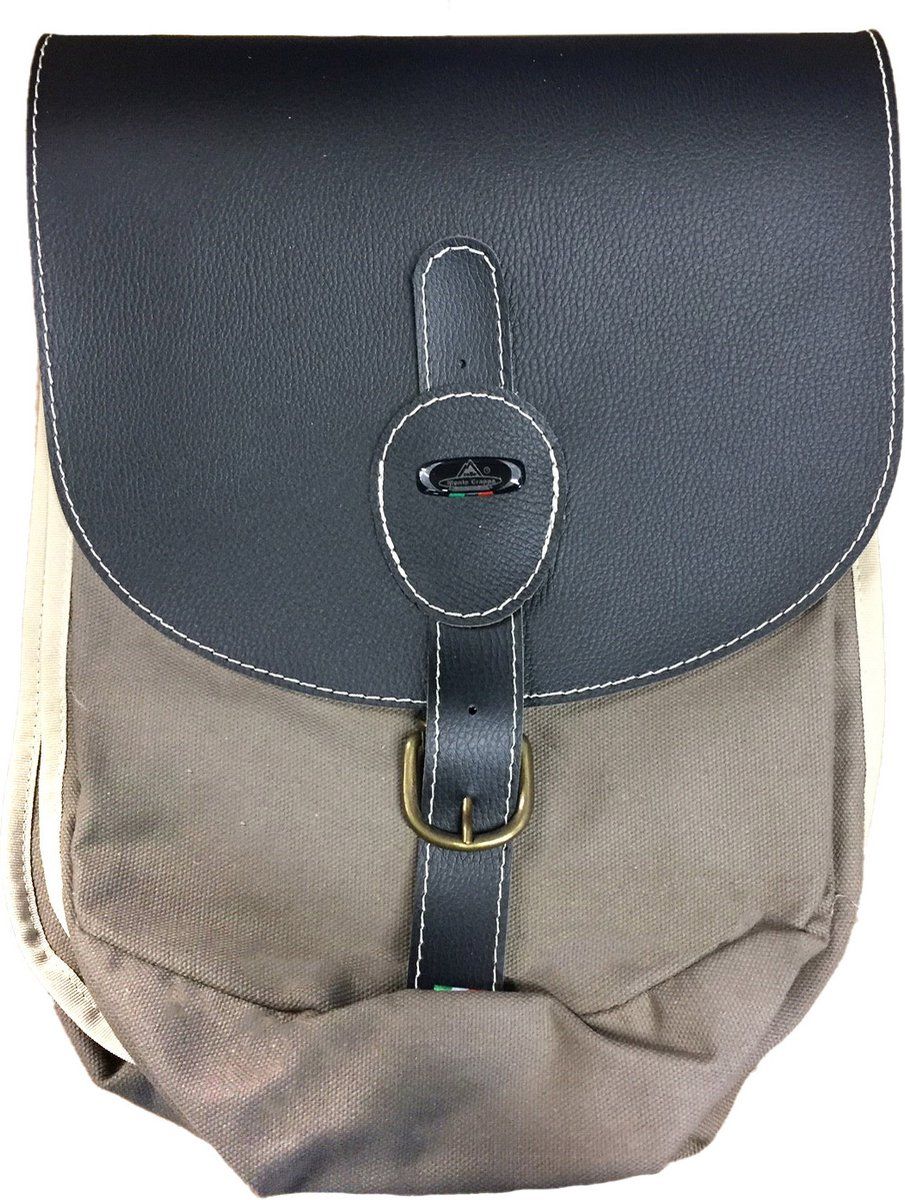 Selle Monte Grappa Bisaccia Zwart - Zwart - Kunstleer - 2022