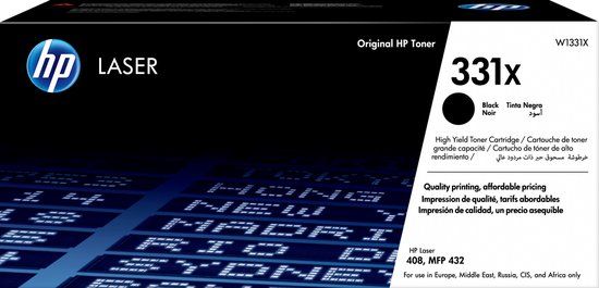 HP 331X Original Black Toner Cartridge | High Capacity | W1331X