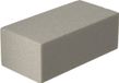 Glorex Hobby Steekschuim/Oase - Droog Gebruik - Bloemstukken/Kerststukjes Maken - Grijs - 23 x 11 x 7 cm