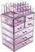 Sorbus Transparante cosmetische make-up organizer