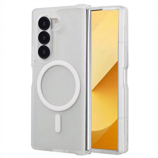 imoshion Color Guard Backcover met MagSafe voor de Samsung Galaxy Z Fold 6 - Wit