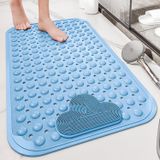 Tapis de douche antidérapant 106 x 66 cm avec fonction massage