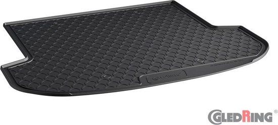 Gledring Rubbasol Rubber Kofferbakmat Hyundai Santa Fé IV (TM) 2018- Zwart