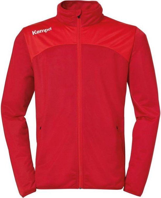 Kempa Emotion 2.0 Polyesterjack Chili Rood-Rood Maat 4XL | Heren | Voetbal