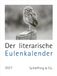 Der literarische Eulenkalender 2027: Zweifarbiger Wochenkalender