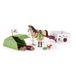 Schleich HORSE CLUB Speelfigurenset - Sarah's Kampeeruitstapje - Kinderspeelgoed