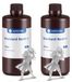 Standard Resin Plus 1000g, résine pour imprimante 3D, 405nm, transparent, lot de 2