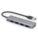 Ugreen 70336 USB-C Hub - 4x USB 3.2 Gen 1 - 5 Gbit/s - Silver