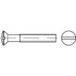 TOOLCRAFT 1065815 Vis à tête bombée M8 20 mm Fente DIN 964 Inox A4 100 pièce(s)