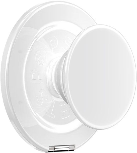 PopSockets PopGrip met Magnetische Ring Kick-Out & Stand - Glossy White