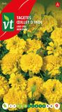 VT Tagetes 'Lage Geel' - Stralende Gele Bloemen voor Borders en Potten