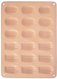 Orion Koekjesvorm en Pralinevorm Silicone Beige 34x25x1 cm