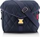 Reisenthel Saddle Bag M Crossbodytas - 3,5L - Rhombus Midnight Gold Blauw