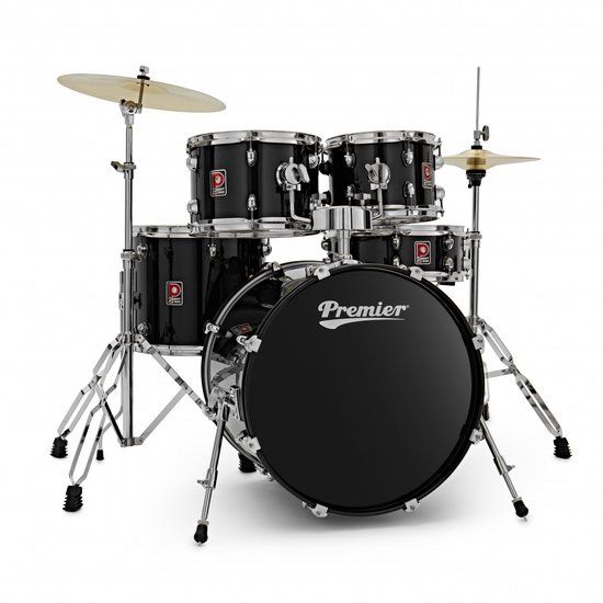 Premier Revolution 20 5-delig Drumstel, Zwart