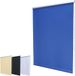 Nachtdunkel Klemmfix Mini: Verduisteringsrolgordijn sans perçage, avec rail de serrage / Bleu, 40x100 cm