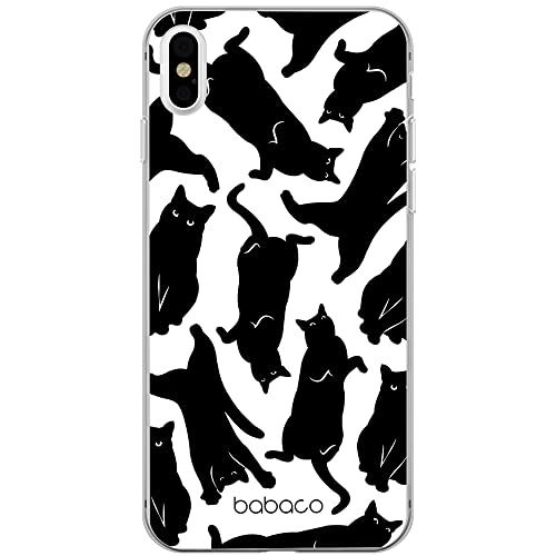 ERT GROUP mobiele telefoonhoesje voor iPhone XS Max - Babaco Cats 005
