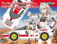 Hasegawa 1/24 Wild Egg Girls Lancia Stratos McDonnell SP528 Modelbouwset