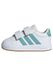 adidas unisex - bebis Grand Court 3.0 Infants Shoes, ftwr white/mint ton/Lucid Tangerine, 20 EU