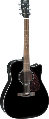 Yamaha FX370C Black elektrisch-akoestische westerngitaar