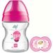 MAM 190ml Babyfles met Fopspeen - Leren Drinken Beker 6+ maanden - Roze