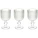 Tognana Eclipse set van 3 260 cc helder glas