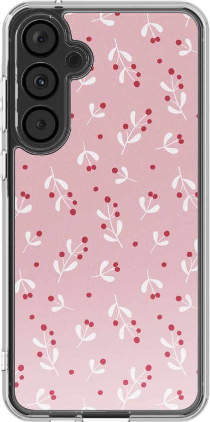 imoshion Hoesje - Geschikt voor Samsung Galaxy A55 (5G) - Design hoesje - Berries Blush