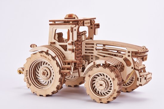 Wood Trick Tractor - Houten Modelbouw