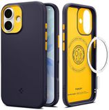 Spigen Nano Pop MagFit Hoesje Geschikt voor Apple iPhone 17 - Back Cover Compatibel met MagSafe / Qi2 - Blueberry Navy