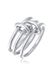 Elli Ring zonder Stenen Dames Knoop 925 Sterling Zilver