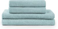 Blumtal Terry Handdoeken Set - 2 x Baddoek & 2 x Handdoek: Lichtblauw