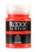 Blockx 65455BXC - Fijne Acrylverf Semi-transparant en Satijn - BLOCKX Rood PR 254 - Pot 500ml