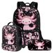 Omgoods - Sac à dos 3 en 1 pour Enfants - Ensemble de cartable avec boîte à lunch et trousse
