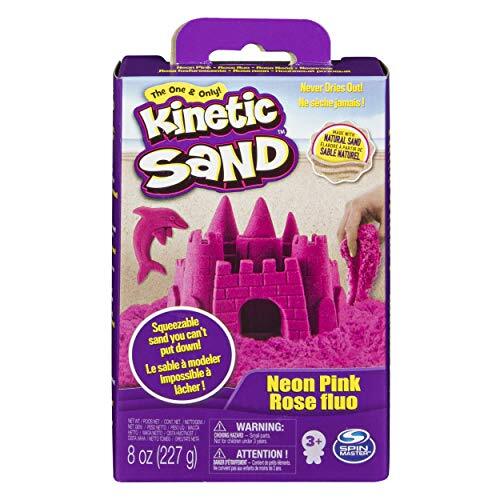 Kinetic Sand Spinmaster Modellering Sand Base Pack, 227 g, diverse kleuren 227 gr diverse kleuren