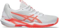 ASICS Solution Speed FF 3 Tennisschoenen Dames Maat 42 Wit/Zon Koraal