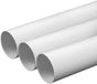 Awenta Equation - Conduit de ventilation - Rond - 100 mm - 1,5 m - Blanc