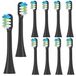 Icecat Jeu de 10 têtes de brosse de remplacement pour brosse à dents