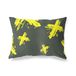 BonaMaison Decoratieve kussensloop, neon geel-Fume gooien kussenhoezen, decoratieve kussenslopen voor woonkamer, bank, slaapkamer, maat: 45x60 cm - ontworpen en vervaardigd in Turkije