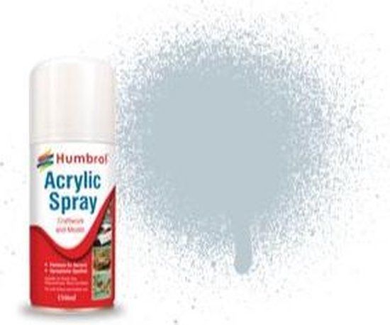 Humbrol #27003 Polished Steel Metalcote - Acrylic Spray Paint - 10ml
