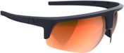 BBB Cycling Comet Lunettes de vélo Hommes et Femmes - Lunettes de sport durables - Lunettes de cyclisme adaptées pour Course, VTT & Gravel - Noir mat MLC Orange/Rouge - BSG-75