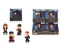 Jada Toys Harry Potter figuur (1 stuk) - 1 van 4 metalen verzamelfiguren (2 Harry varianten, Ron, Hermine) voor fans en kinderen vanaf 8 jaar, willekeurige selectie 6,5 cm, golf 2