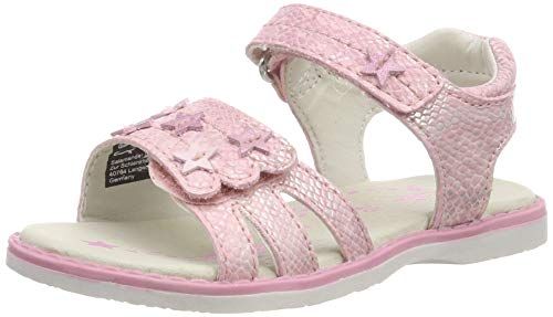 Lurchi Lulu - Meisjes sandalen - Enkelband - Pink Rose - Maat 25 EU