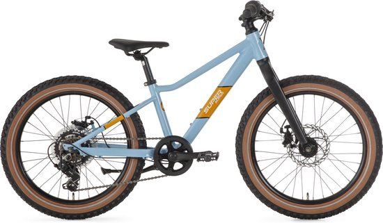 SuperSuper Xplore Kinder Mountainbike - 20 inch - 7 versnellingen - Blauw