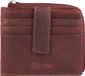 Esquire Oslo creditcard etui RFID leer 10,5 cm - 9 Sleuven - donkerbruin