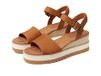TOMS Women's Diana Sandal TAN Leather 6 M