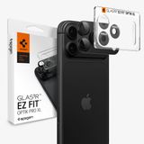 Spigen AGL12035 protection d'objectif pour Apple iPhone 18 Pro - Verre trempé - 9H - Noir/Transparent - 1 pièce