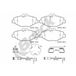 BRECK Kit de plaquettes de frein, frein à disque BRECK 23743 00 701 10